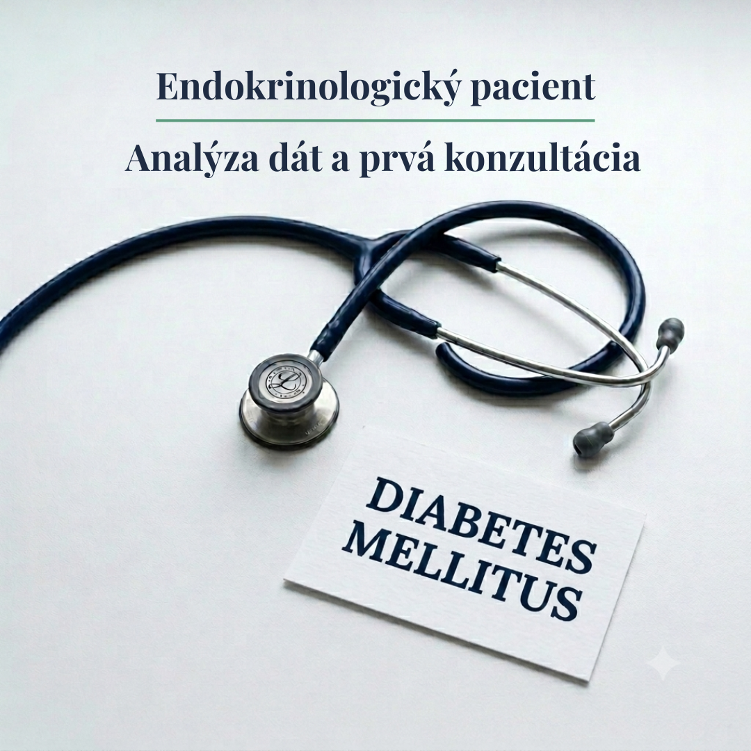 Veterinárna konzultácia endokrinologického pacienta – prvá analýza dát, návrh liečby.