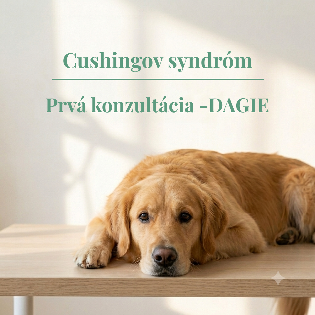 Cushingovho syndróm prvá konzultácia - diagnostika a liečba hormonálneho ochorenia u psov