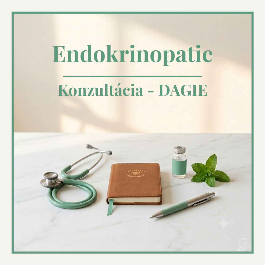 Konzultácia endokrinologických ochorení psov a mačiek – hormóny, metabolizmus, online poradňa DAGIE, druhý názor.