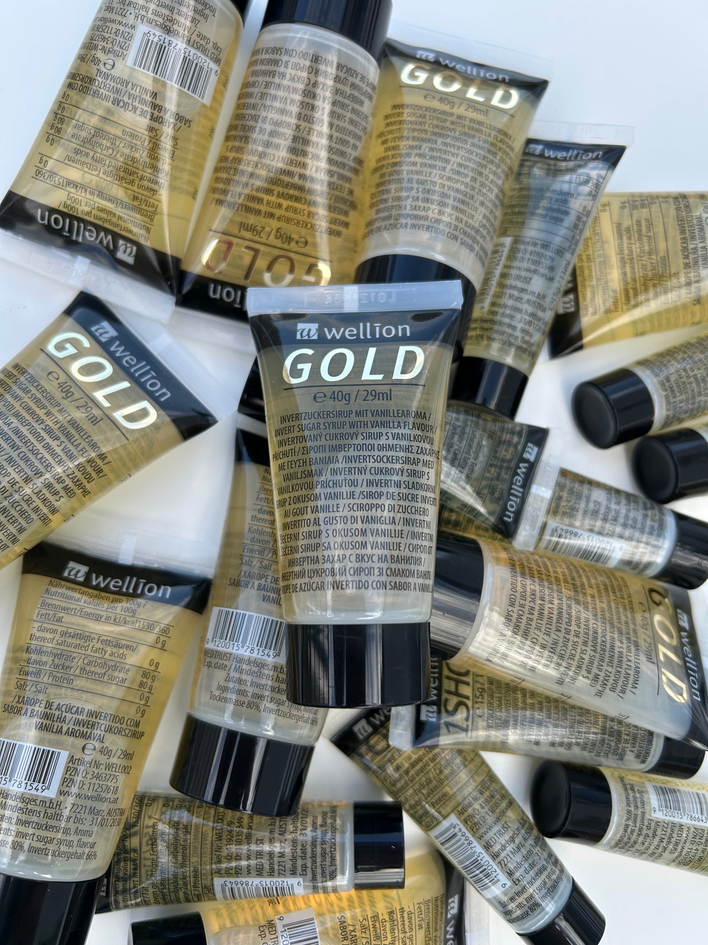 Tekutý cukor s vanilkovou príchuťou Wellion GOLD pre psy a mačky | WellionVet BELUA